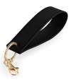 BG747 BagBase Boutique Wristlet Key Ring Black colour image